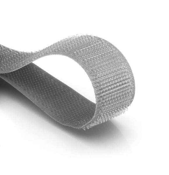 Hook tape for sewing - grey