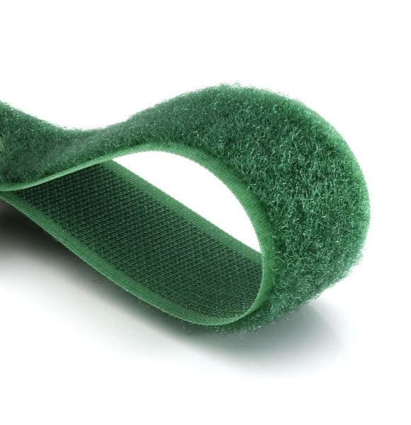 Loop tape for sewing - green